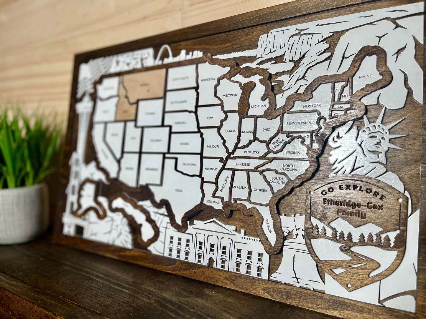 Travel Map- USA