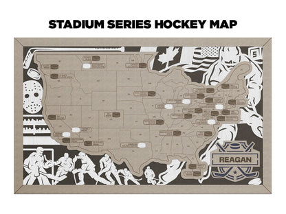 Hockey Travel Map