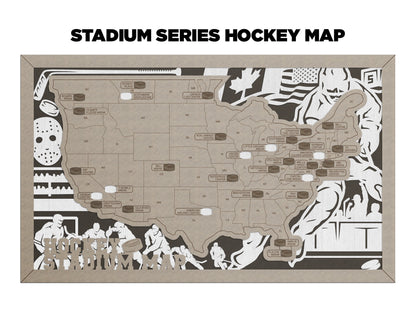 Hockey Travel Map
